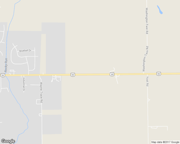 map of restaurants, bars, coffee shops, grocery stores, and more near 1727 U.S. 35 in Eaton