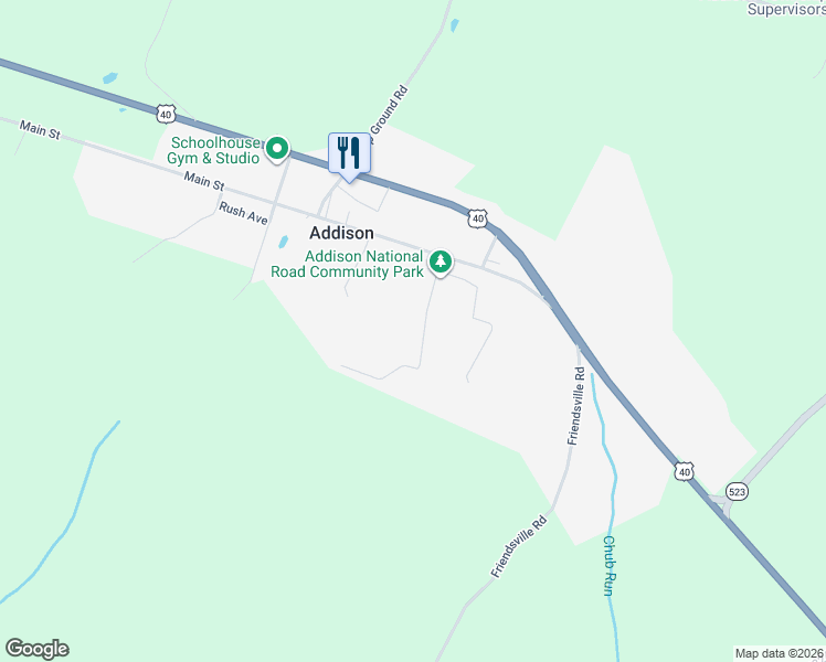 map of restaurants, bars, coffee shops, grocery stores, and more near 147-155 Reservoir Road in Addison