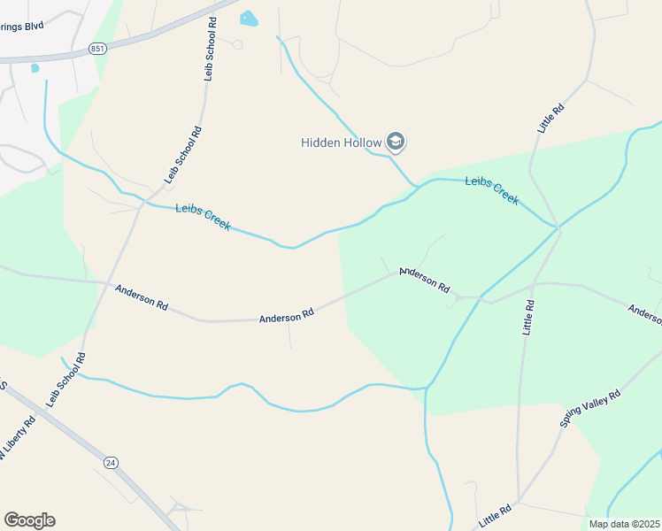 map of restaurants, bars, coffee shops, grocery stores, and more near 5845 Anderson Road in Stewartstown