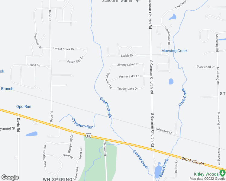 map of restaurants, bars, coffee shops, grocery stores, and more near 10713 Tedder Lake Drive in Indianapolis