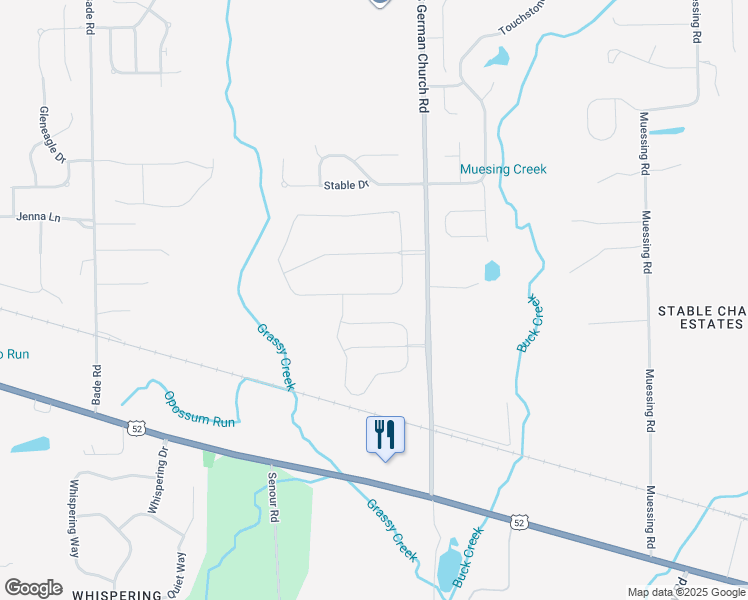 map of restaurants, bars, coffee shops, grocery stores, and more near 10841 Tedder Lake Drive in Indianapolis