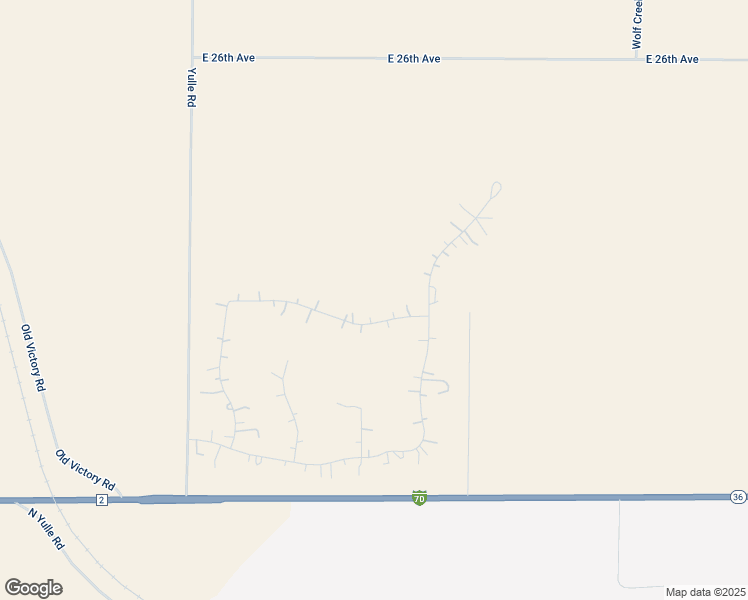 map of restaurants, bars, coffee shops, grocery stores, and more near 52730 East 19th Avenue in Strasburg
