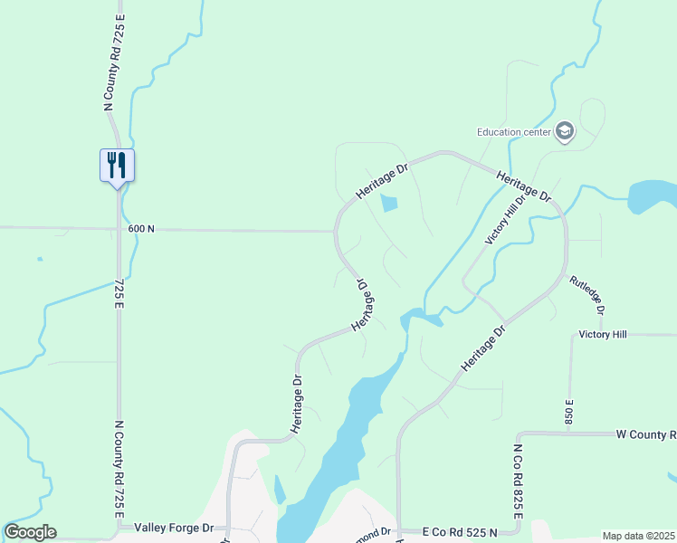 map of restaurants, bars, coffee shops, grocery stores, and more near 57 Montgomery Court in Coatesville