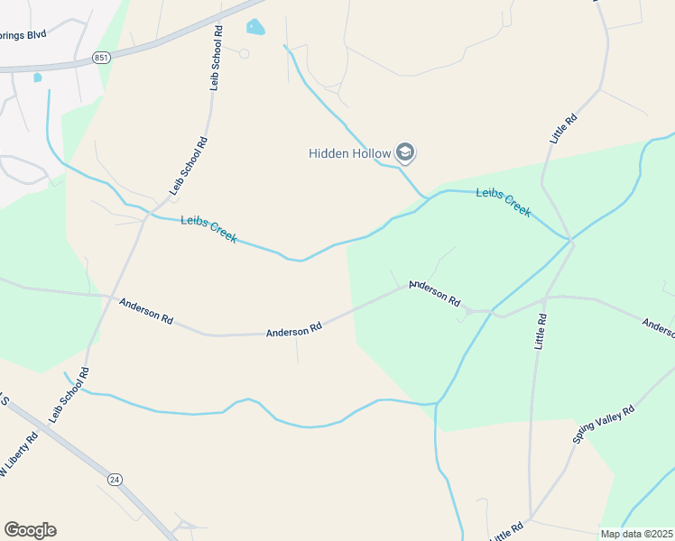 map of restaurants, bars, coffee shops, grocery stores, and more near 5845 Anderson Road in Stewartstown