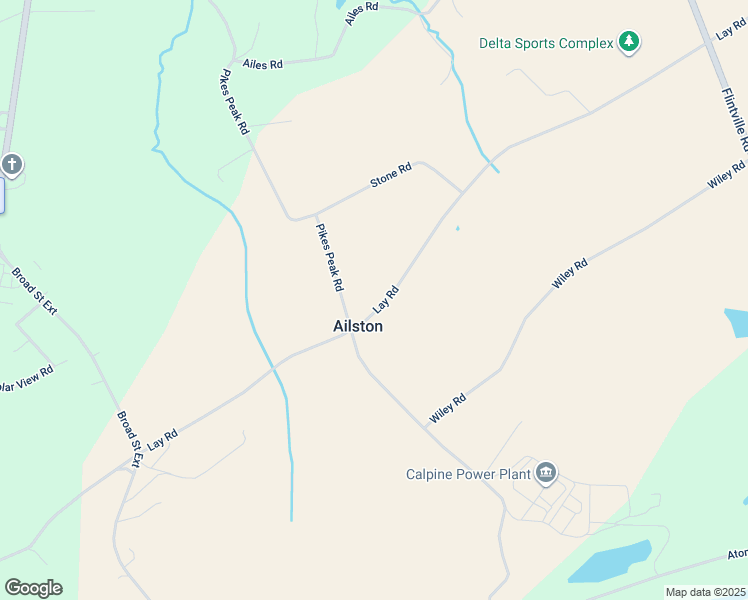 map of restaurants, bars, coffee shops, grocery stores, and more near 339 Lay Road in Delta