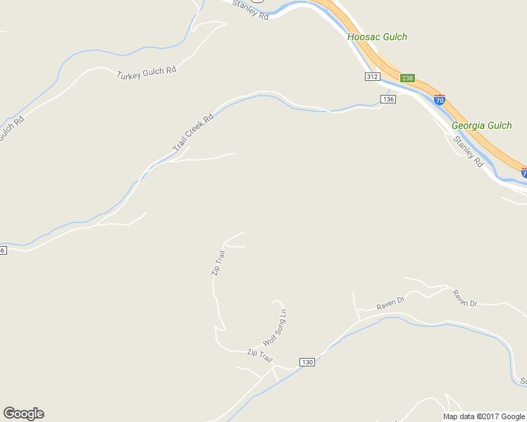 map of restaurants, bars, coffee shops, grocery stores, and more near 269 Zip Trail in Idaho Springs