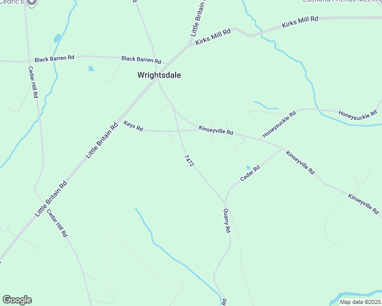 map of restaurants, bars, coffee shops, grocery stores, and more near 139 Jubilee Road in Peach Bottom