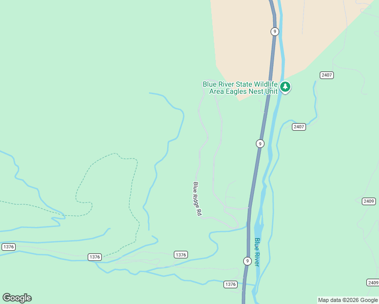 map of restaurants, bars, coffee shops, grocery stores, and more near 1156 Blue Ridge Road in Silverthorne