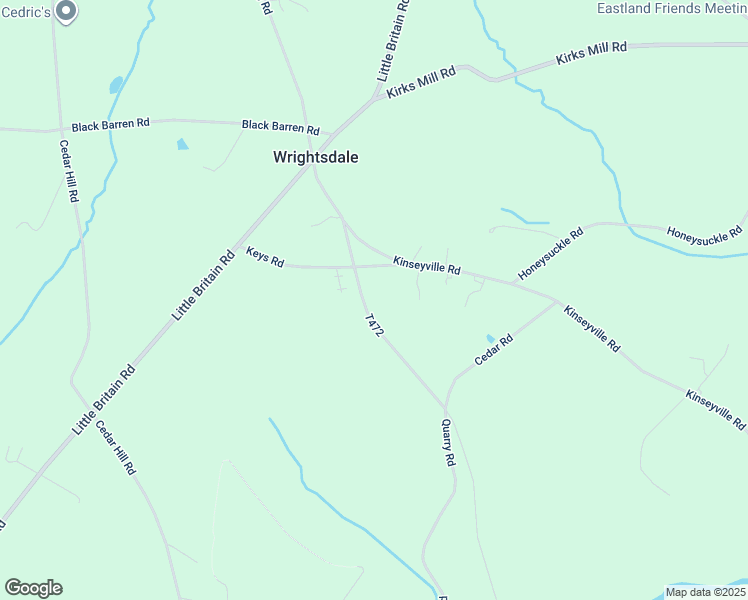 map of restaurants, bars, coffee shops, grocery stores, and more near 137 Jubilee Road in Peach Bottom