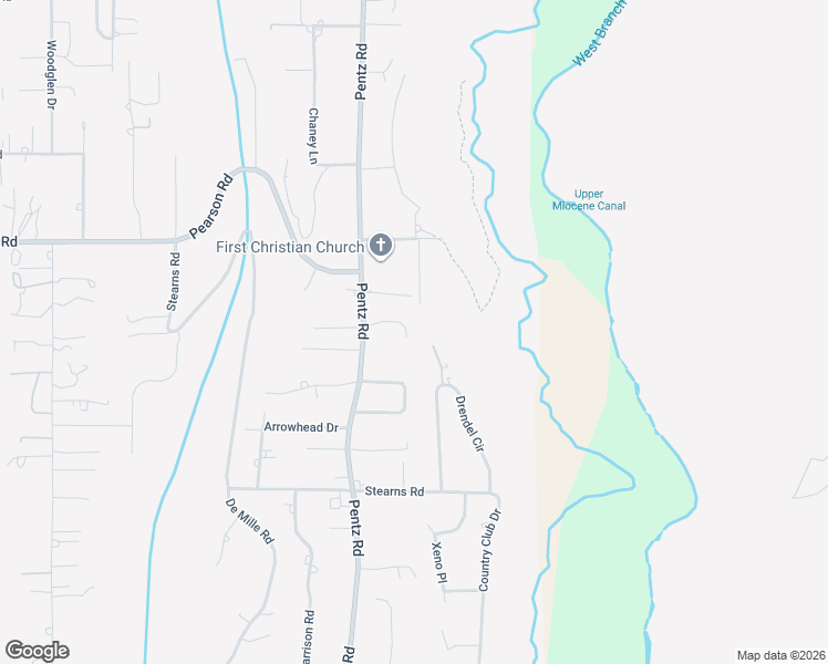 map of restaurants, bars, coffee shops, grocery stores, and more near 1969 York Towne Manor in Paradise