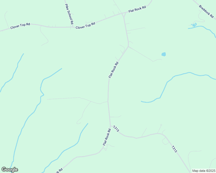 map of restaurants, bars, coffee shops, grocery stores, and more near Flat Rock Road in Markleysburg