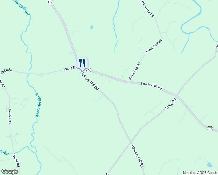 map of restaurants, bars, coffee shops, grocery stores, and more near 3 Chamberlain Circle in Oxford
