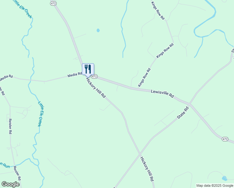 map of restaurants, bars, coffee shops, grocery stores, and more near 3 Chamberlain Circle in Oxford