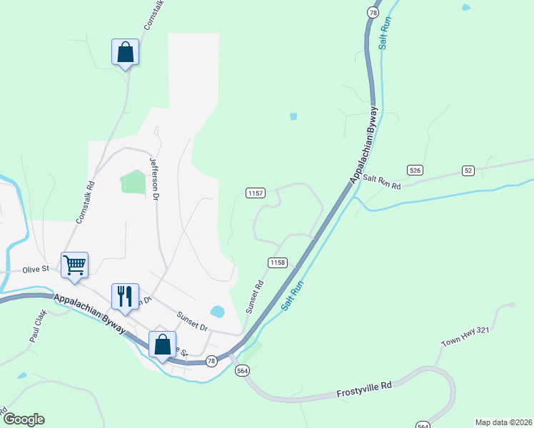map of restaurants, bars, coffee shops, grocery stores, and more near 44765 Pin Oak Drive in Caldwell