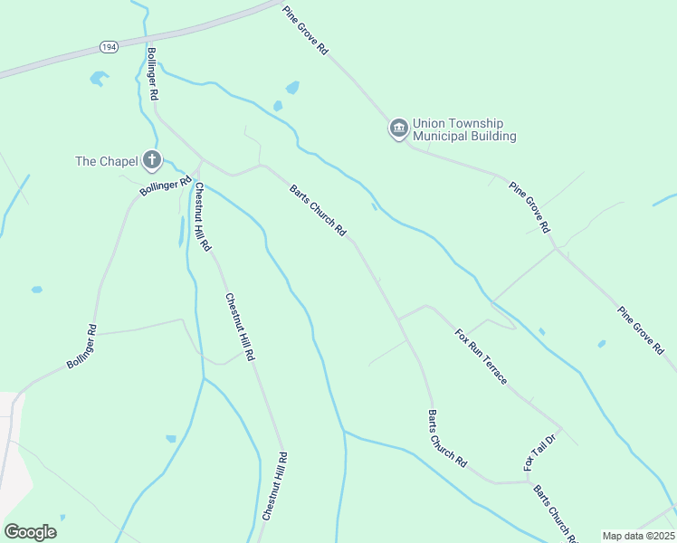 map of restaurants, bars, coffee shops, grocery stores, and more near 305 Barts Church Road in Hanover