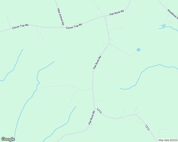 map of restaurants, bars, coffee shops, grocery stores, and more near 547 Flat Rock Road in Markleysburg