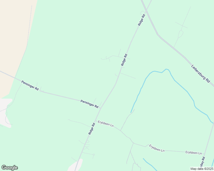 map of restaurants, bars, coffee shops, grocery stores, and more near 14195 Ridge Road in Waynesboro