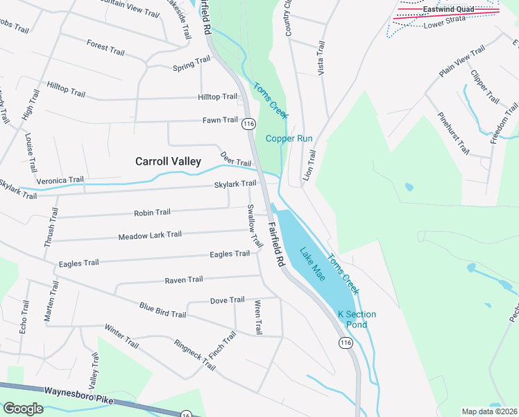 map of restaurants, bars, coffee shops, grocery stores, and more near 6195 Fairfield Road in Fairfield
