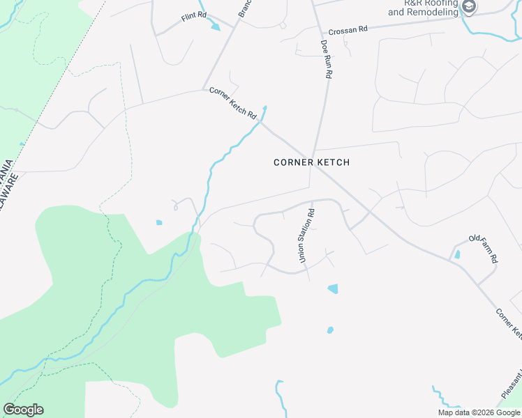 map of restaurants, bars, coffee shops, grocery stores, and more near 58 Worthington Park Road in Newark