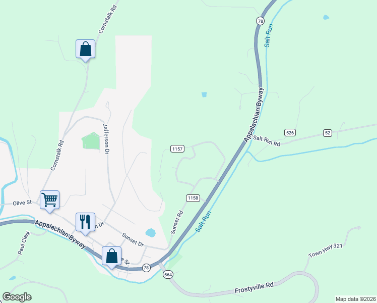 map of restaurants, bars, coffee shops, grocery stores, and more near 44765 Pin Oak Drive in Caldwell