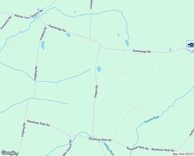 map of restaurants, bars, coffee shops, grocery stores, and more near 160 Dague Road in Littlestown