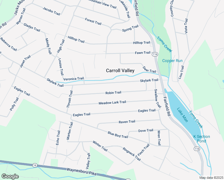 map of restaurants, bars, coffee shops, grocery stores, and more near 32 Robin Trail in Fairfield