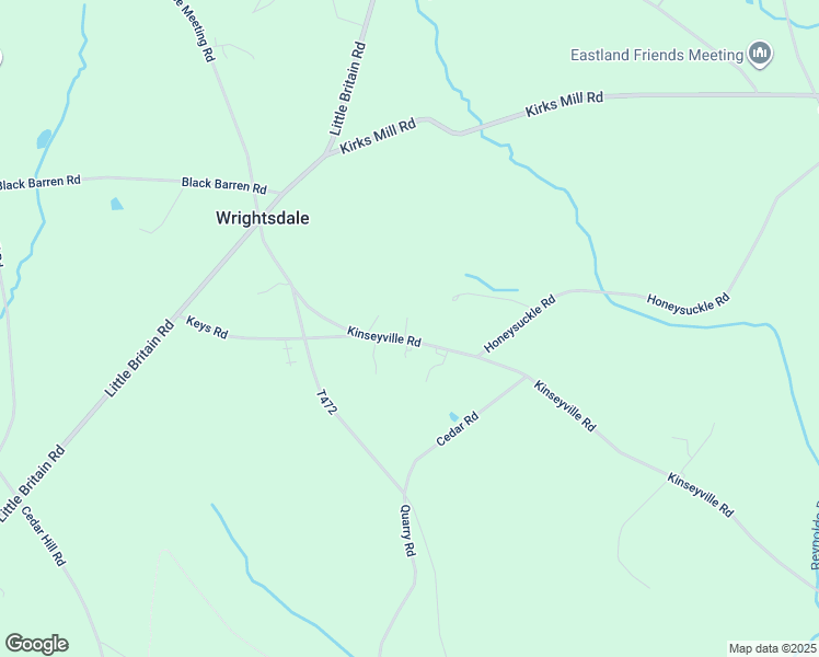 map of restaurants, bars, coffee shops, grocery stores, and more near 210 Kinseyville Road in Nottingham