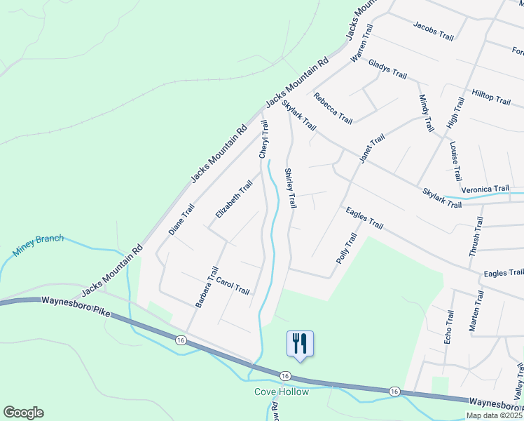 map of restaurants, bars, coffee shops, grocery stores, and more near 40 Barbara Trail in Fairfield