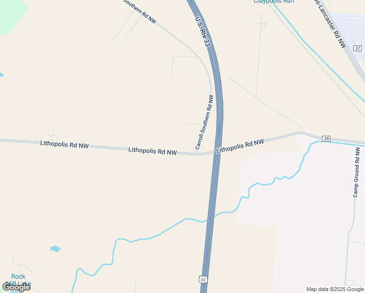 map of restaurants, bars, coffee shops, grocery stores, and more near 4085 Lithopolis Road Northwest in Lancaster