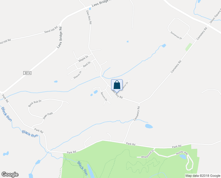 map of restaurants, bars, coffee shops, grocery stores, and more near 65 Glen Roy Road in Chester County