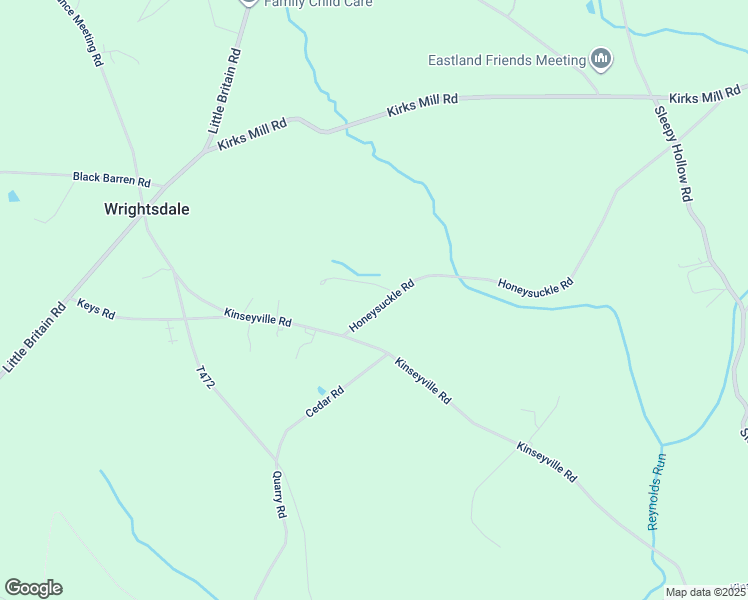 map of restaurants, bars, coffee shops, grocery stores, and more near 190 Honeysuckle Road in Nottingham