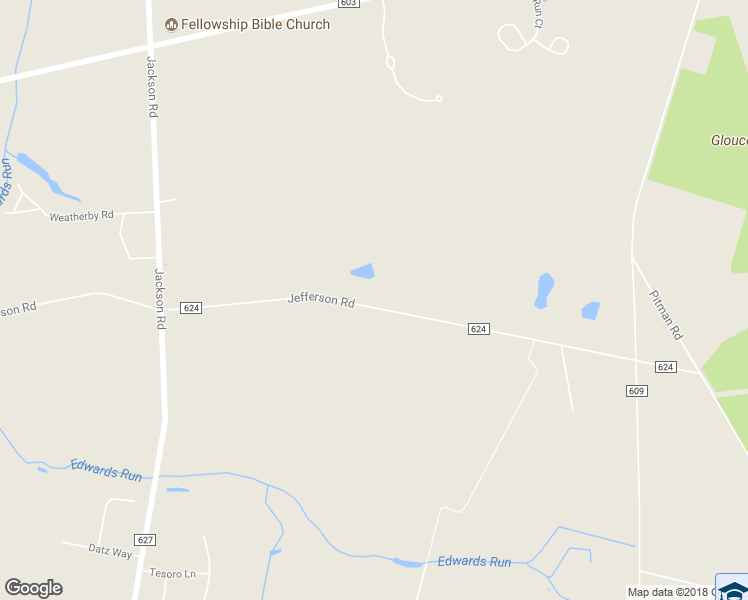 map of restaurants, bars, coffee shops, grocery stores, and more near 270 Jefferson Road in Mantua Township