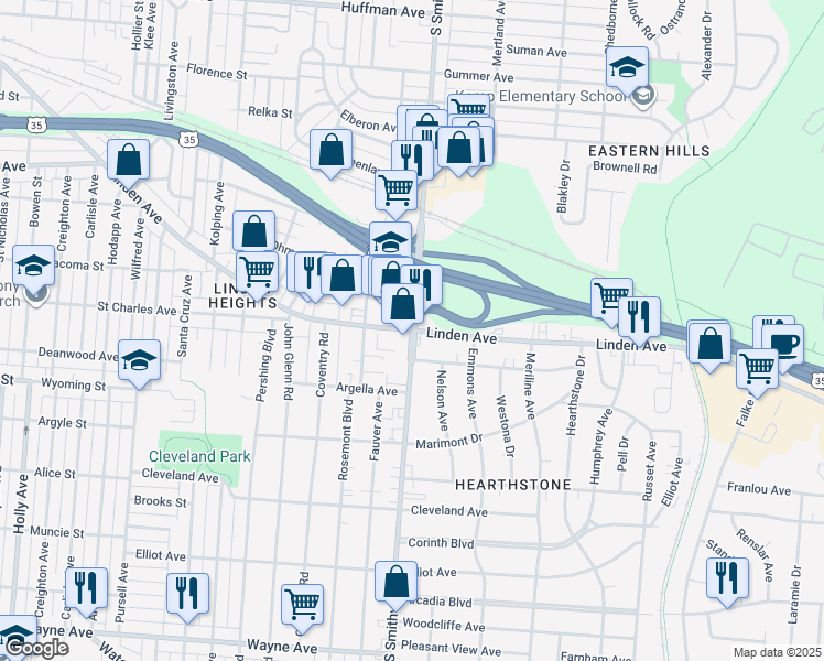 S Smithville Rd & Linden Ave, Dayton OH Walk Score