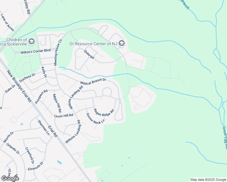 map of restaurants, bars, coffee shops, grocery stores, and more near 12 Turn About Lane in Sicklerville