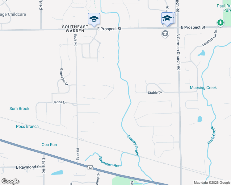 map of restaurants, bars, coffee shops, grocery stores, and more near 10501 Fallen Oak Drive in Indianapolis