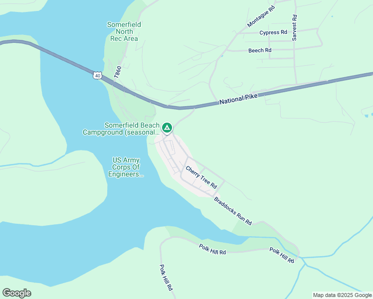 map of restaurants, bars, coffee shops, grocery stores, and more near 202 Braddocks Run Road in Addison