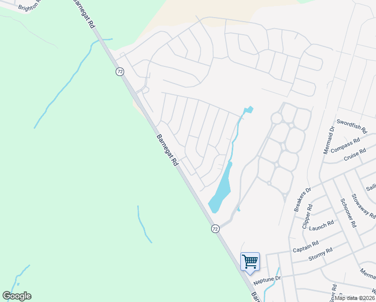 map of restaurants, bars, coffee shops, grocery stores, and more near 27 Sycamore Access Road in Stafford Township