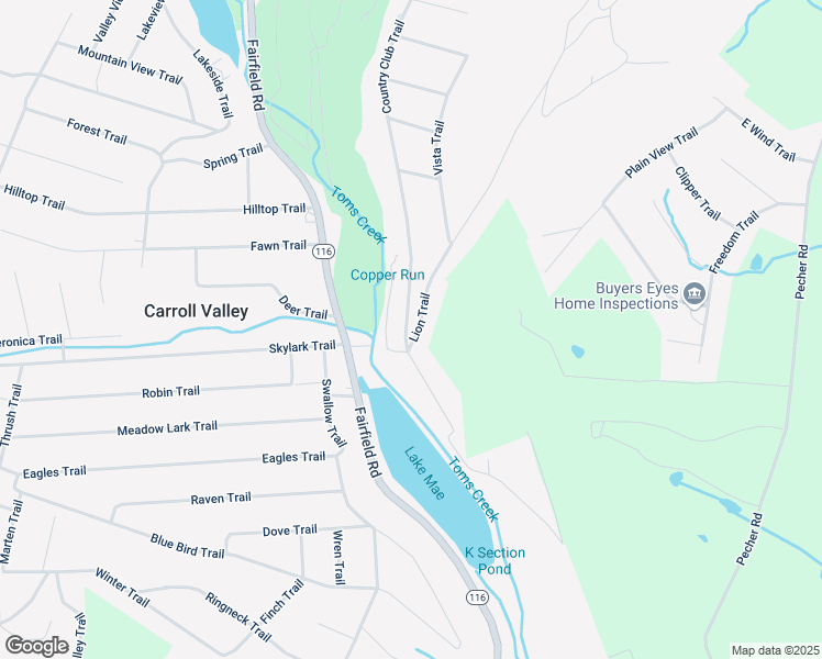 map of restaurants, bars, coffee shops, grocery stores, and more near 546 Country Club Trail in Fairfield