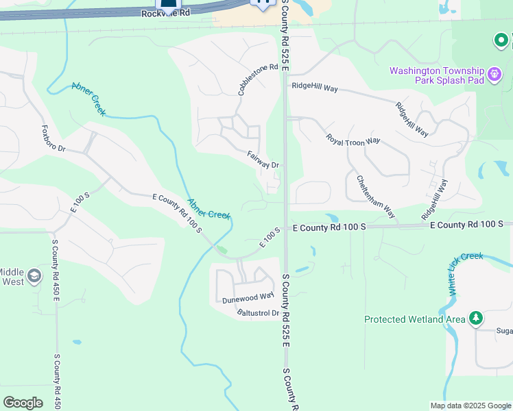 map of restaurants, bars, coffee shops, grocery stores, and more near 5192 Ridgeview Way in Avon