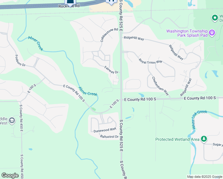 map of restaurants, bars, coffee shops, grocery stores, and more near 5192 Ridgeview Way in Avon