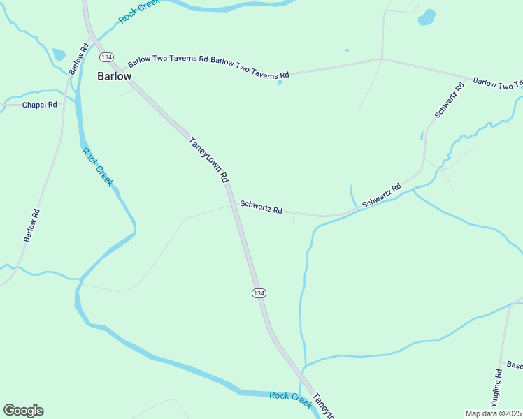 map of restaurants, bars, coffee shops, grocery stores, and more near 230 Benner Road in Gettysburg