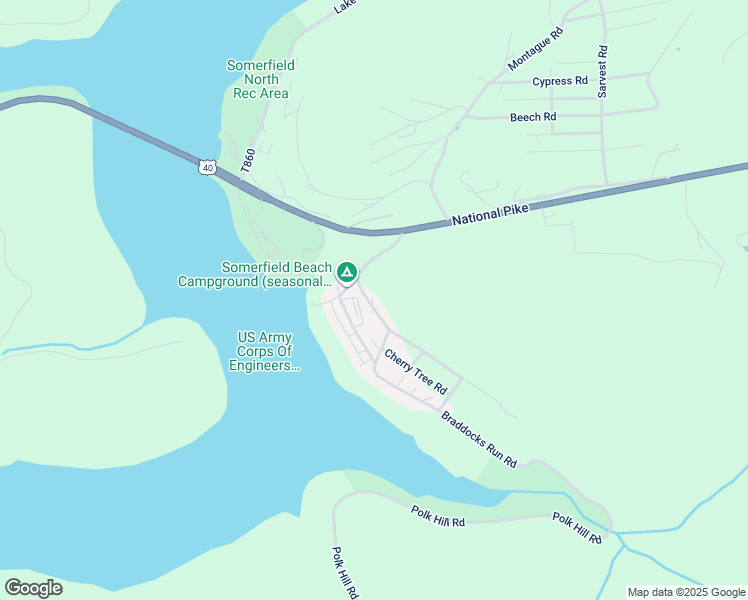 map of restaurants, bars, coffee shops, grocery stores, and more near 184 Braddocks Run Road in Addison