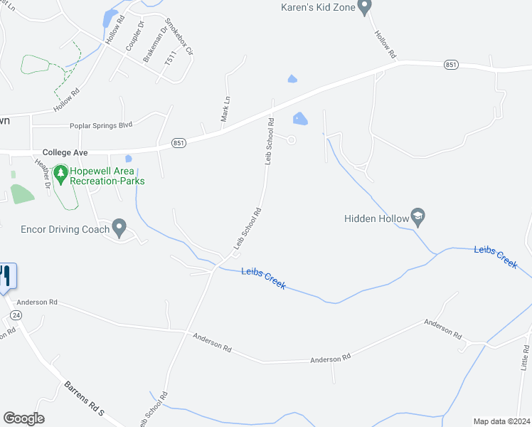 map of restaurants, bars, coffee shops, grocery stores, and more near 14979 Leib School Road in Stewartstown