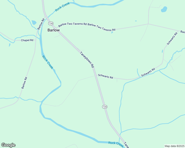 map of restaurants, bars, coffee shops, grocery stores, and more near 2585 Taneytown Road in Gettysburg