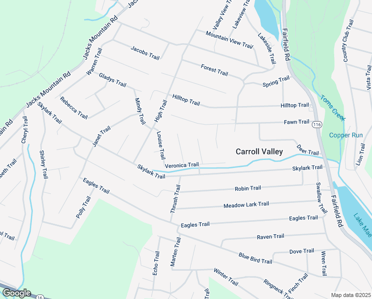 map of restaurants, bars, coffee shops, grocery stores, and more near 8 Alice Trail in Fairfield