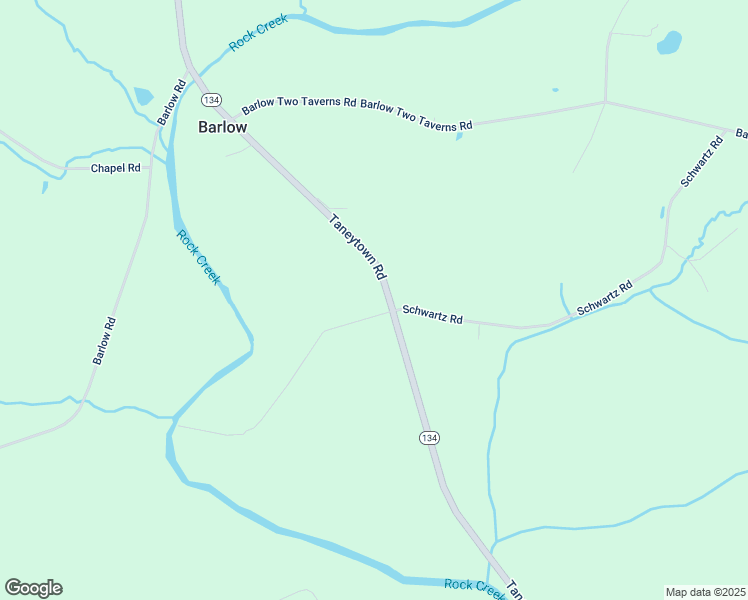 map of restaurants, bars, coffee shops, grocery stores, and more near 2585 Taneytown Road in Gettysburg