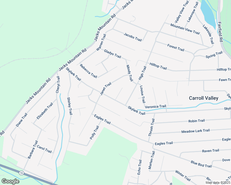 map of restaurants, bars, coffee shops, grocery stores, and more near 1 Brenda Trail in Fairfield