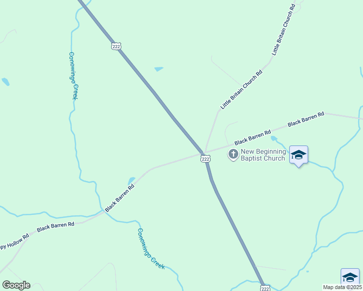 map of restaurants, bars, coffee shops, grocery stores, and more near 2474 Robert Fulton Highway in Peach Bottom