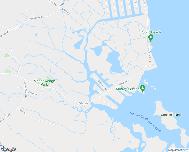 map of restaurants, bars, coffee shops, grocery stores, and more near 33 Creekview Road in Barnegat Township