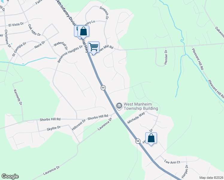 map of restaurants, bars, coffee shops, grocery stores, and more near 28 Pheasant Ridge Road in Hanover